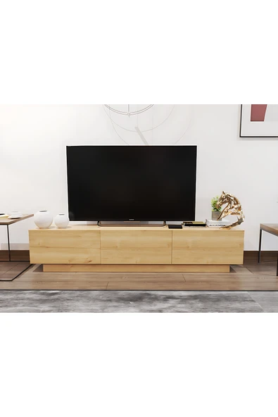 Mobiga Rotterdam Bazalı Tv Ünitesi 180 Cm Safirmeşe ürün görseli 1