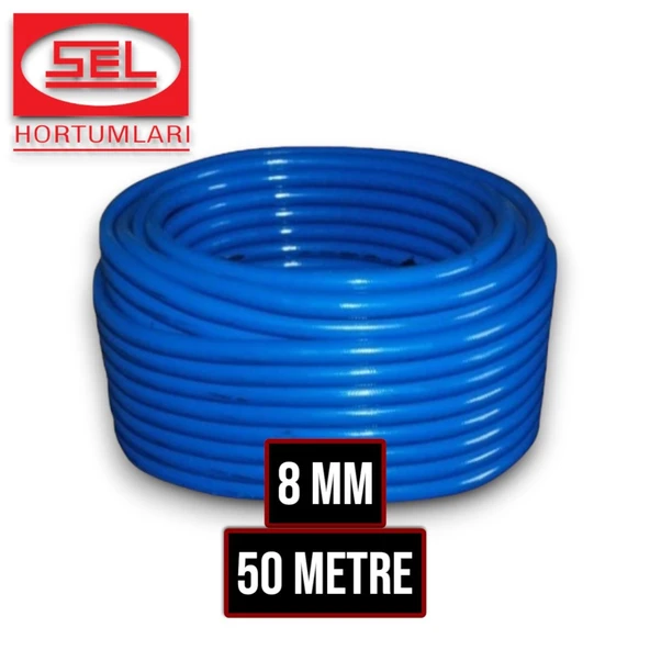 HORTUM 8 MM SEL MAVİ 50 MT ürün görseli 1