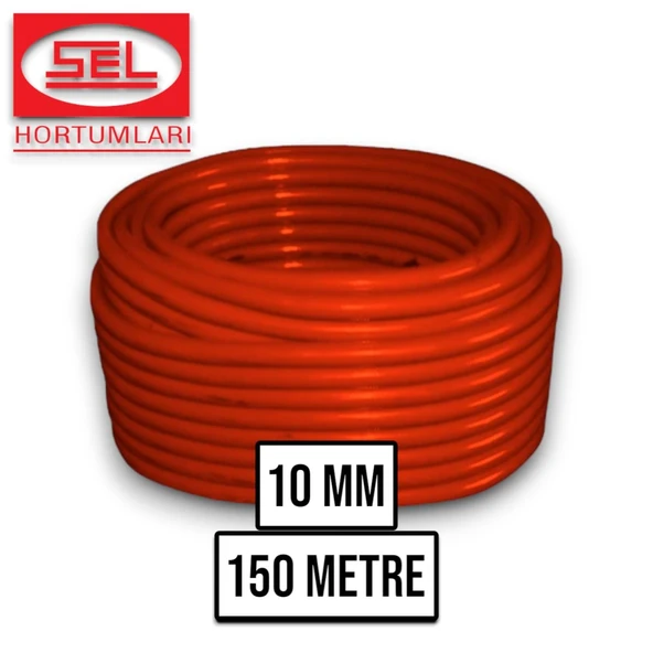HORTUM 10 MM SEL KIRMIZI 150 MT. ürün görseli 1