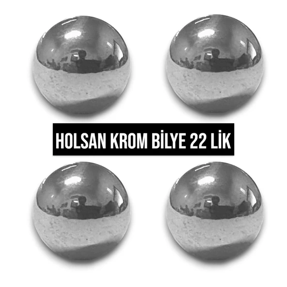 HOLSAN BİLYE KROM KAPLAMA 22 LİK ürün görseli 1