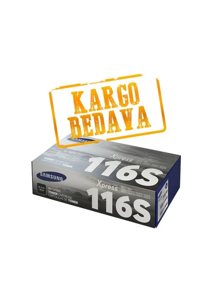 Samsung Mlt-D116S 2675F-2675Fn Siyah Toner 1.200 Sayfa ürün görseli 1