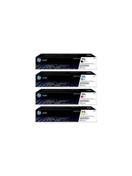 Hp 117A-W2070A 178Nw Set Toner ürün görseli 1