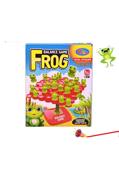 Saki Toys Ritoys Balance Game Frog 3005 ürün görseli 1