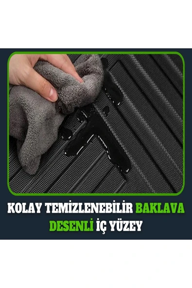 Peugeot Partner 2008-2018 Panelvan Premium Araca Özel 4D Paspas - Resim 6