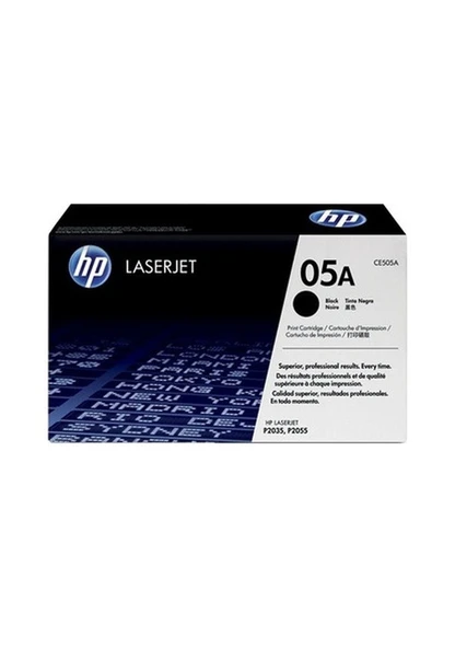 Hp 05A 2300 Sayfa Kapasiteli Siyah Toner Ce505A ürün görseli 1
