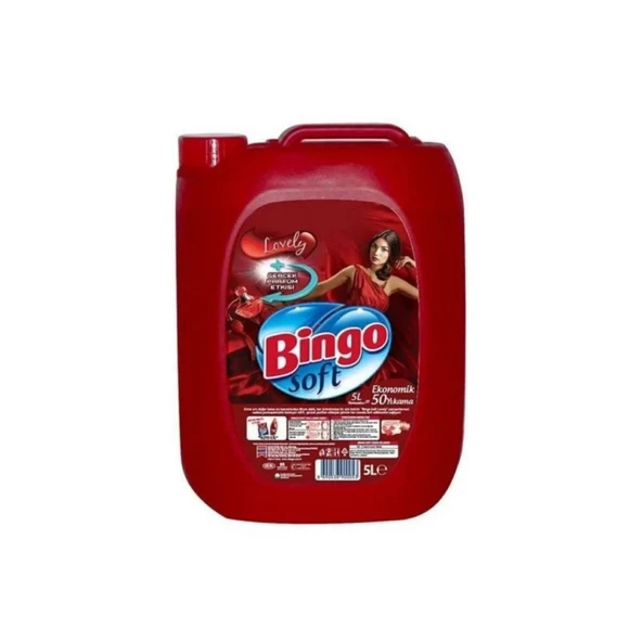 Bingo Soft Lovely Yumuşatıcı 50 Yıkama 5 lt ürün görseli 1