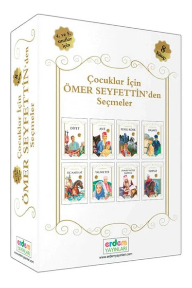 Çocuklar İçin Ömer Seyfettin'den Seçmeler (8 Kitap Takım) Ömer Seyfettin ürün görseli 1