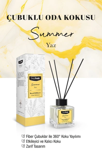 Çubuklu Oda Kokusu Yaz 100 ml - Resim 2