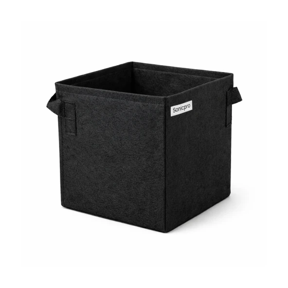 Sonicpro Kare Kumaş Saksı 11 Litre 23x23x23 cm ürün görseli 1