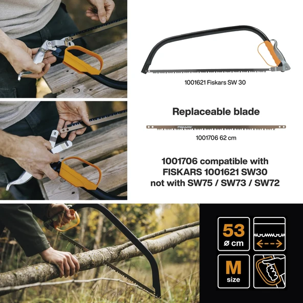 FİSKARS EL TESTERESİ 675mm (1001621) (124800) - Resim 7