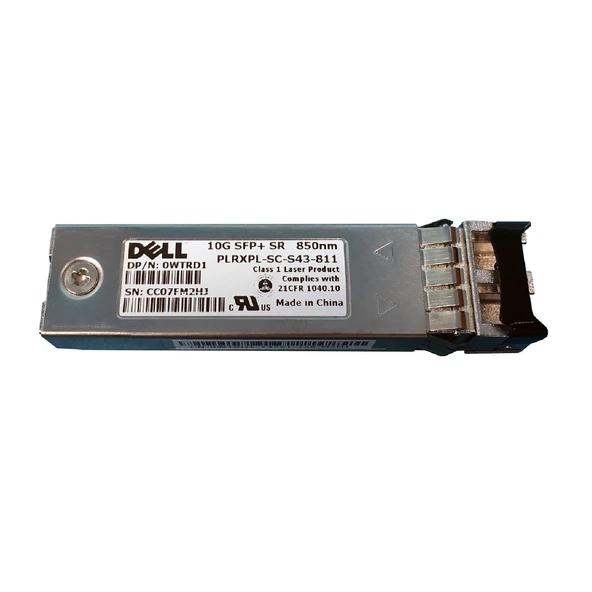 Dell PLRXPL-SC-S43-811 10GbE SFP+ 850nm SR Optik Transceiver Modül ürün görseli 1