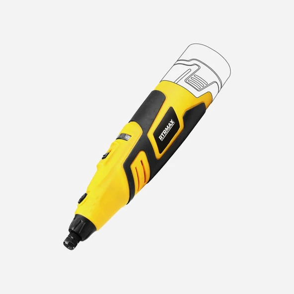 RTX1234B Şarjlı Mini Kalıpçı Taşlama Makinesi - Akü Hariç ürün görseli 1