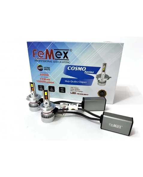 FEMEX Renault Scenic 2 2002-2006 KISA FAR LED COSMO MİNİ ürün görseli 1