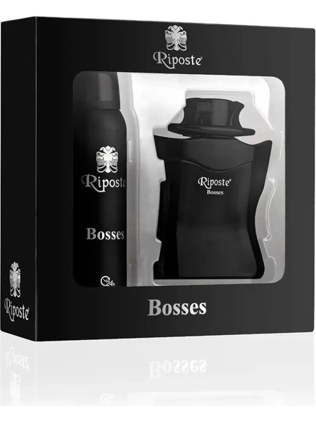 Riposte Bosses Erkek Parfüm Seti EDT 90 ml Sprey Deodorant 150 ml ürün görseli 1