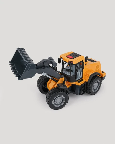 Sesli ve Işıklı Buldozer - Resim 4