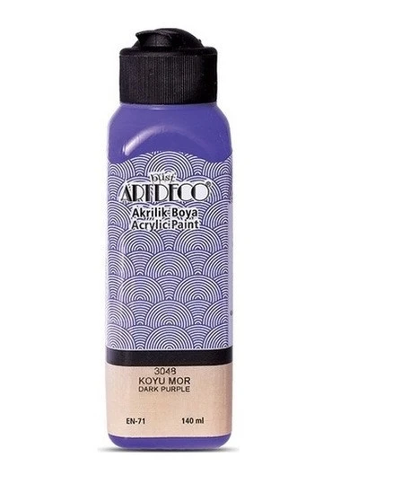 Artdeco Akrilik Boya 140Ml Koyu Mor  3048 ürün görseli 1