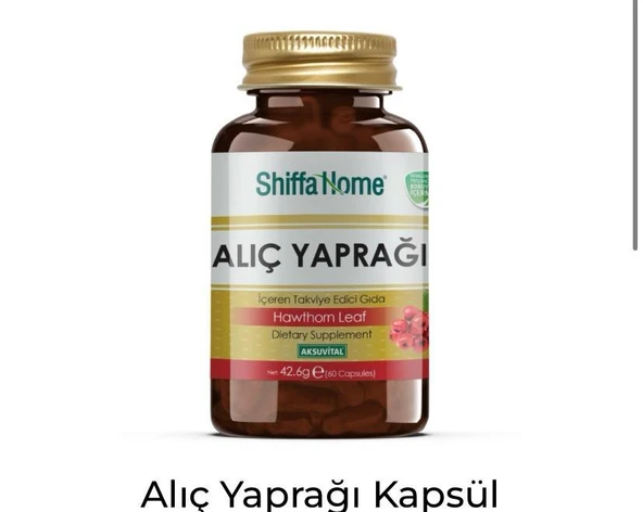 Shiffa Home Alıç Yaprağı 60 Kapsül ürün görseli 1