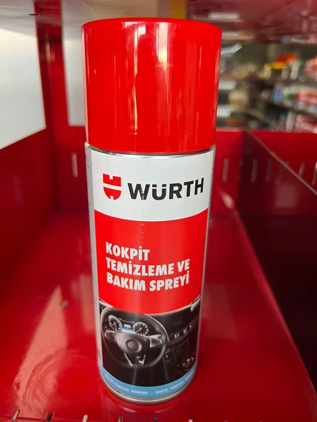 Würth Kokpit Temizleme ve Bakım Spreyi 400 Ml. ürün görseli 1