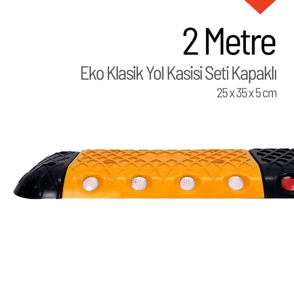 2 Metre Klasik Yol Kasisi | Modüler Uygulama Çözümü ürün görseli 1