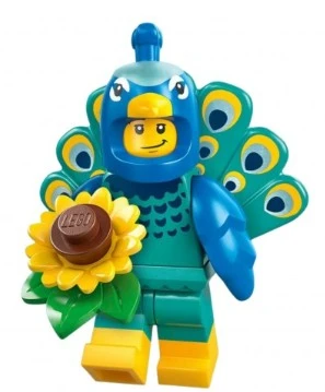 Lego Minifigür 71051 Seri 28 - 01 Peacock Costume ürün görseli 1