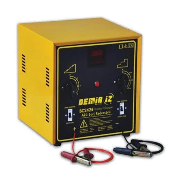 Demiriz BC 2425 24 V 25 A Manuel Akü Şarj Cihazı ürün görseli 1