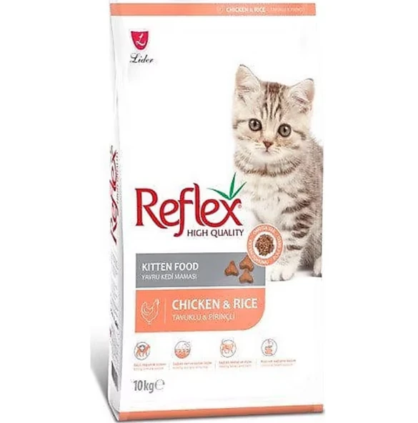 Reflex Tavuklu Kitten Yavru Kedi Maması 10 kg ürün görseli 1