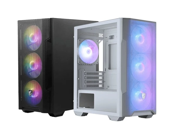 MSI MAG FORGE M100R 4X 120MM ARGB BEYAZ KASA ürün görseli 1