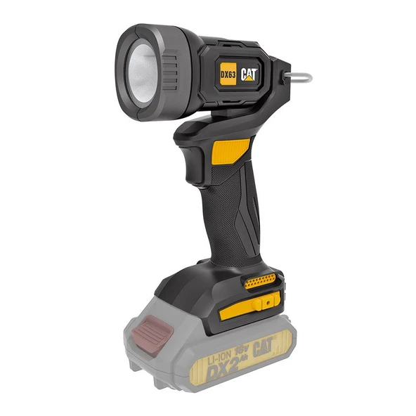 CAT DX63B 18Volt 400 Lümen Profesyonel Çok Fonksiyonlu Led Fener (Akü Dahil Değildir) ürün görseli 1