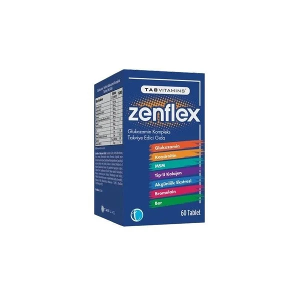 Tab Vitamins Zenflex 60 Tablet ürün görseli 1