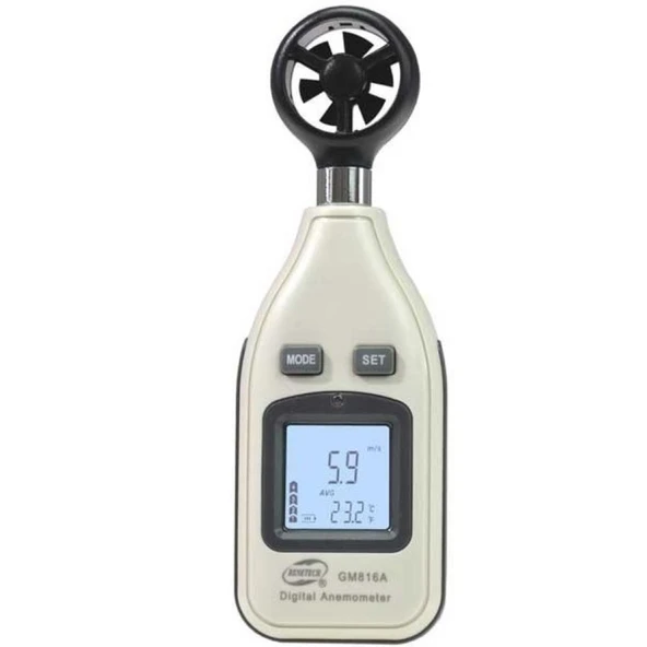 Benetech GM816A Hava Hızı Ölçer Anemometre ürün görseli 1