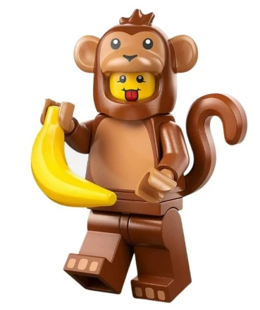 Lego Minifigür 71051 Seri 28 - 04 Monkey Costume ürün görseli 1