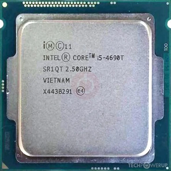 Intel Core i5 4690T Soket 1150 2.5GHz 6MB Cache 22nm İşlemci - Tray (2EL) ürün görseli 1