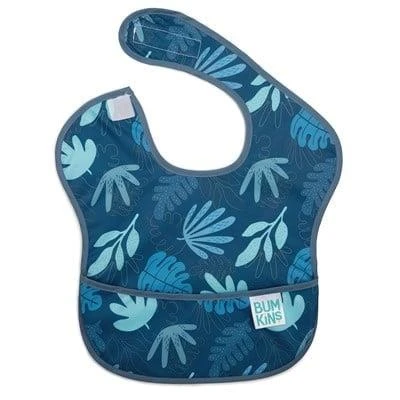 Bumkins Superbib Önlük (6-24 ay) Blue Tropic ürün görseli 1