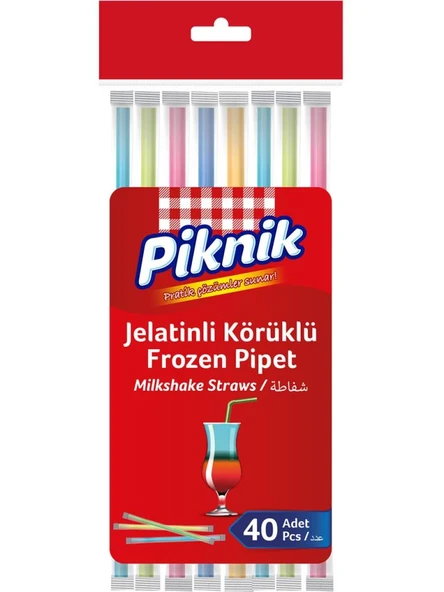 Piknik Jelatinli Körüklü Frozen Pipet 40 Adet ürün görseli 1