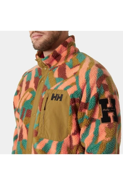 Helly Hansen Panorama Printed Pile Snap Erkek Ptrl - Resim 8
