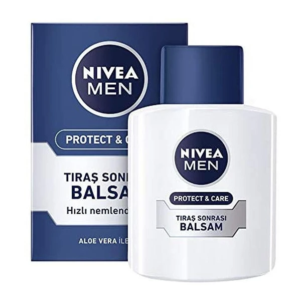 Nivea Tıraş Sonrası Balsam Men Protect  Care Nemlendirici 100 ml ürün görseli 1