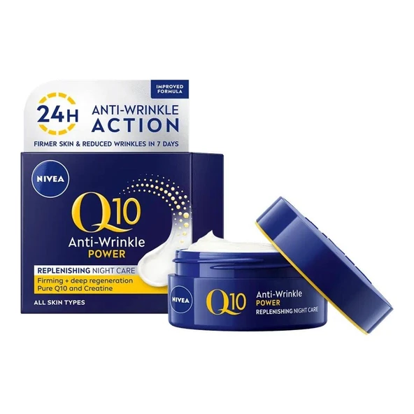 Nivea Visage Q10 Power Gece Bakım Kremi 50 ml ürün görseli 1