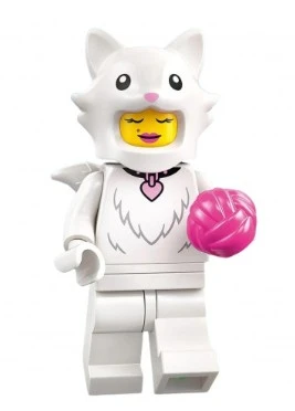 Lego Minifigür 71051 Seri 28 - 02 Fluffy Cat Costume ürün görseli 1