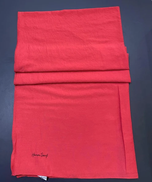 HAREM SCARF İNCİLA ŞAL-KIRMIZI ürün görseli 1