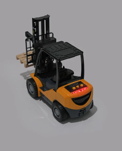 Sesli ve Işıklı Forklift - Resim 9