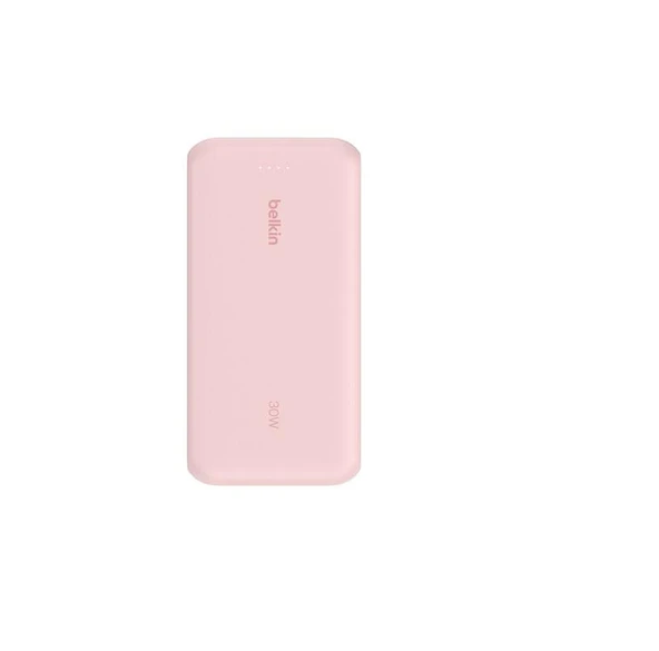 Belkin BPB024 30W 20K Entegre Kablolu Powerbank - Pembe ürün görseli 1