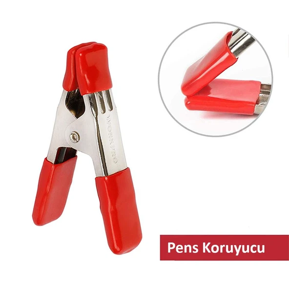 WORKPRO WP232008 75mm Metal Mandal/İşkence - Resim 4