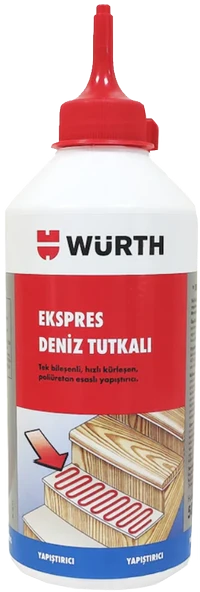WÜRTH TUTKAL GÜÇLÜ YAPIŞTIRICI DENİZ TUTKALI AHŞAP MERMER VS 500 ML ürün görseli 1