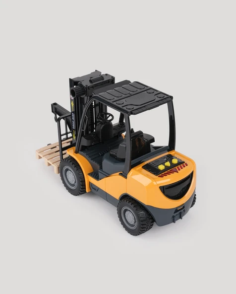Sesli ve Işıklı Forklift - Resim 3