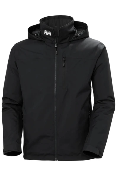 Helly Hansen Crew Hooded Midlayer Erkek Mont Black ürün görseli 1