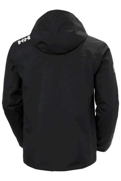 Helly Hansen Crew Hooded Midlayer Erkek Mont Black - Resim 5
