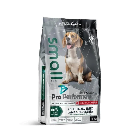 Pro Performance Kuzulu ve Yaban Mersinli Küçük Irk Yetişkin Köpek Maması 2 Kg ürün görseli 1
