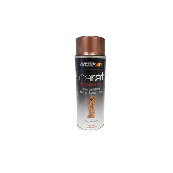 Motip Carat Bronz Bakır Efekt Akrilik Sprey Boya 400ml. ürün görseli 1