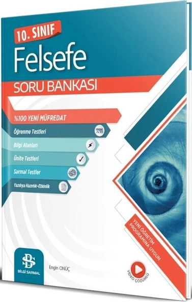 10.Sınıf Felsefe Soru Bankası Video Çözümlü Bilgi Sarmal ürün görseli 1