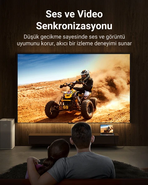 UGREEN 90 Derece HDMI to HDMI Dönüştürücü, 20109